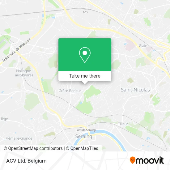 ACV Ltd map