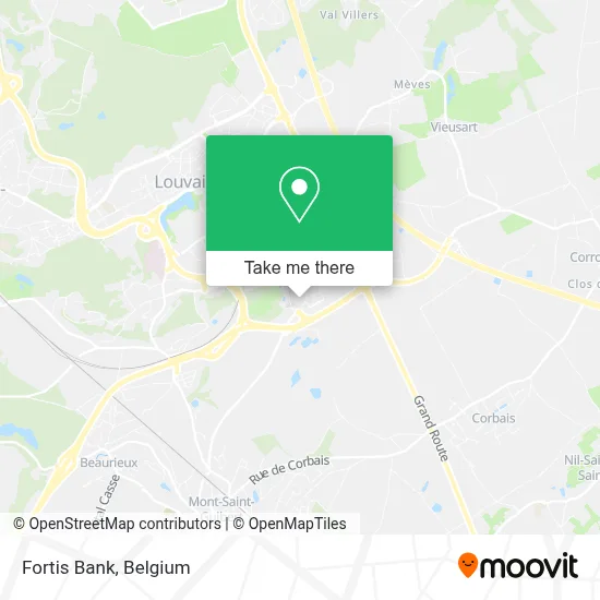 Fortis Bank map
