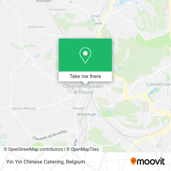 Yin Yin Chinese Catering map