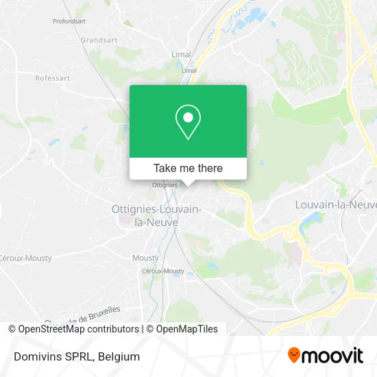 Domivins SPRL plan