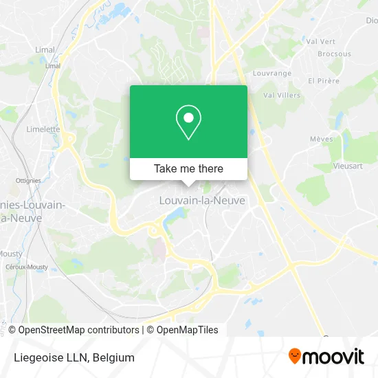 Liegeoise LLN map