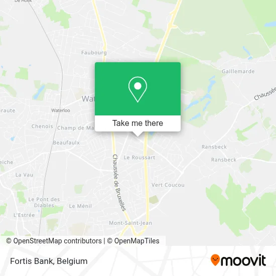 Fortis Bank map