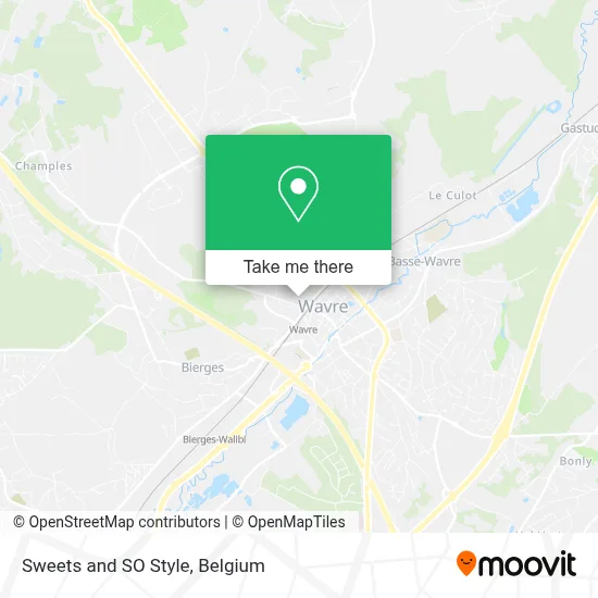 Sweets and SO Style map