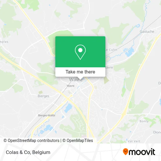 Colas & Co map