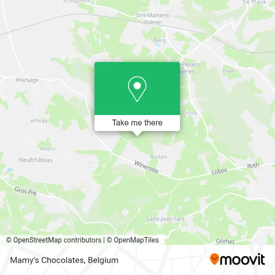 Mamy's Chocolates map