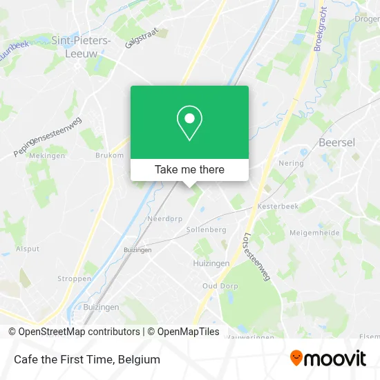 Cafe the First Time map