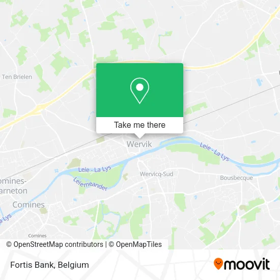 Fortis Bank map
