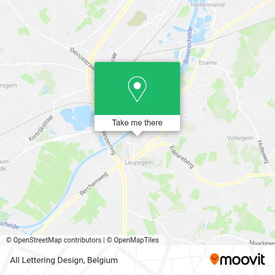 All Lettering Design map