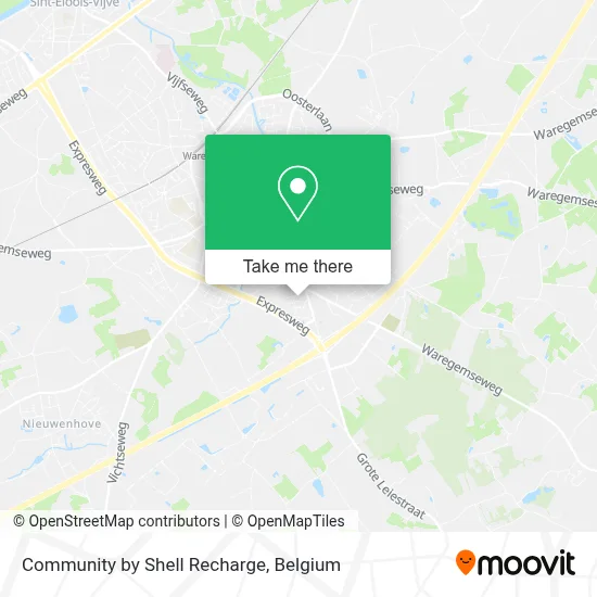Community by Shell Recharge map