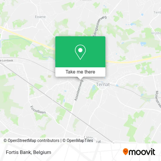 Fortis Bank map