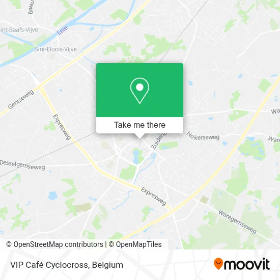 VIP Café Cyclocross map