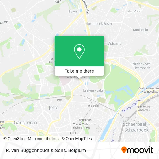 R. van Buggenhoudt & Fils plan