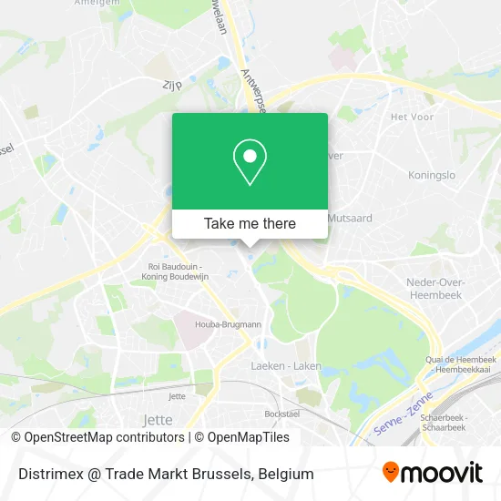 Distrimex @ Trade Markt Brussels plan