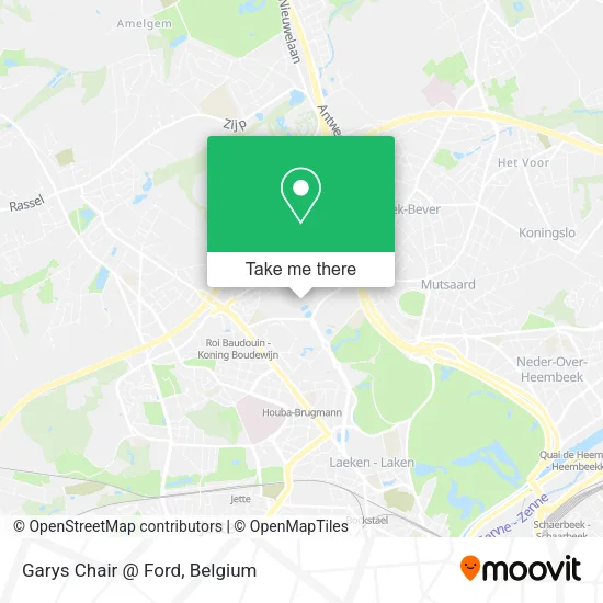 Garys Chair @ Ford map