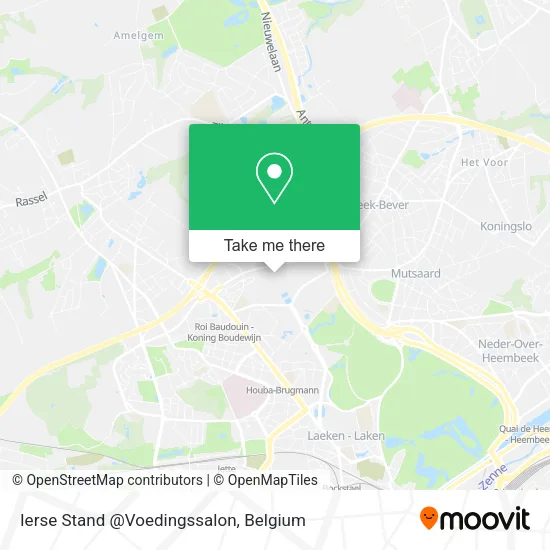 Ierse Stand @Voedingssalon map