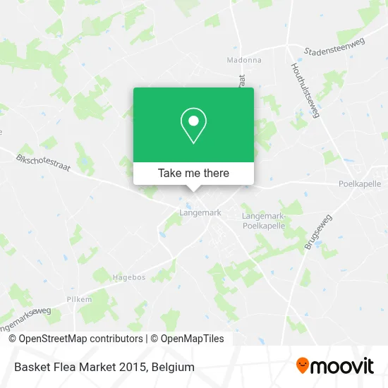 Basket Flea Market 2015 map