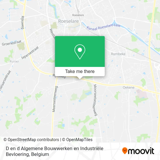 D en d Algemene Bouwwerken en Industriële Bevloering plan