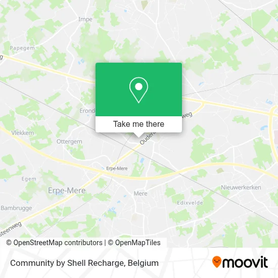 Community by Shell Recharge map