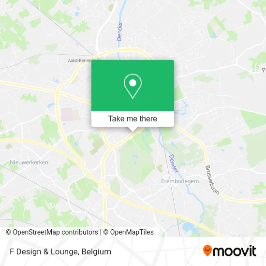 F Design & Lounge map