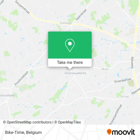 Bike-Time map