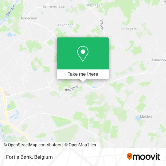 Fortis Bank map