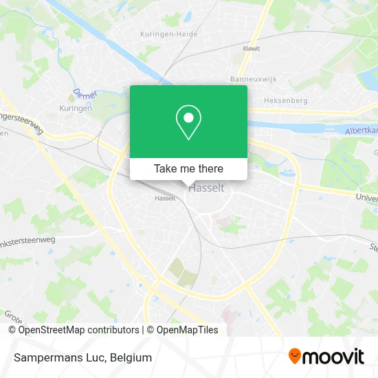 Sampermans Luc map
