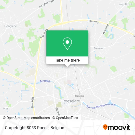 Carpetright 8053 Roese map
