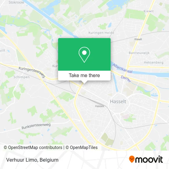 Limousine Rental map