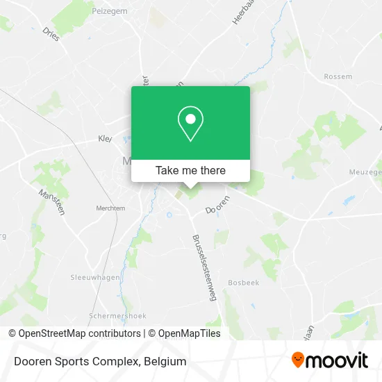 Dooren Sports Complex map