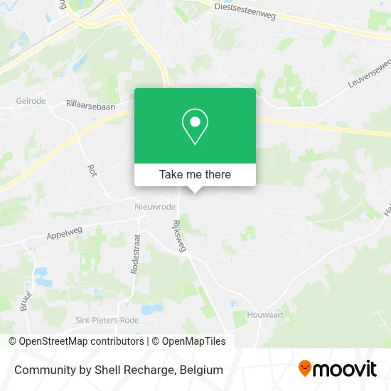 Community by Shell Recharge map