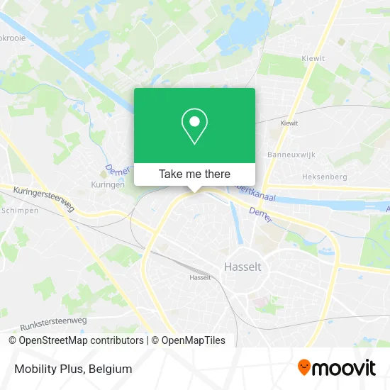 Mobility Plus map