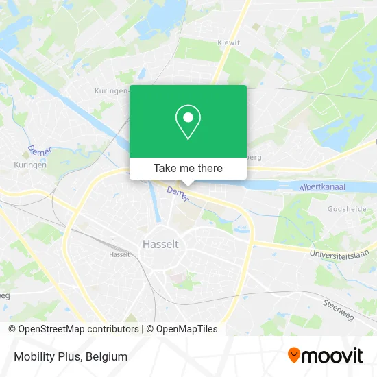Mobility Plus map