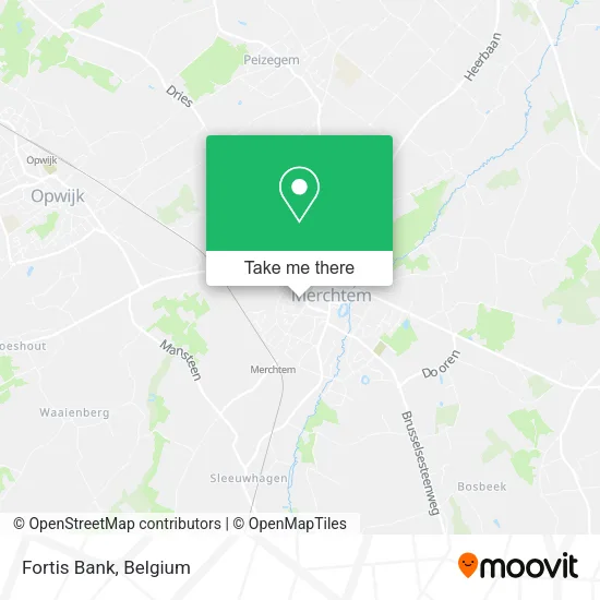 Fortis Bank map
