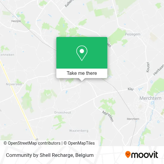 Community by Shell Recharge map