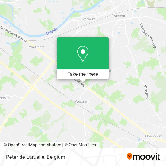 Peter de Laruelle map
