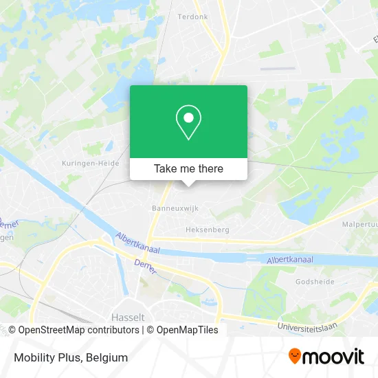 Mobility Plus map