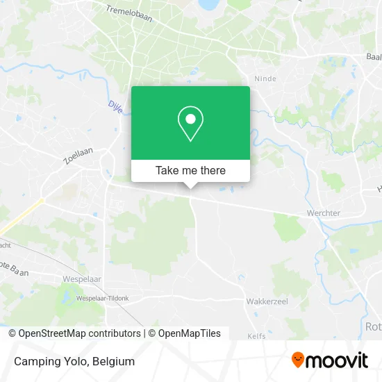 Camping Yolo map