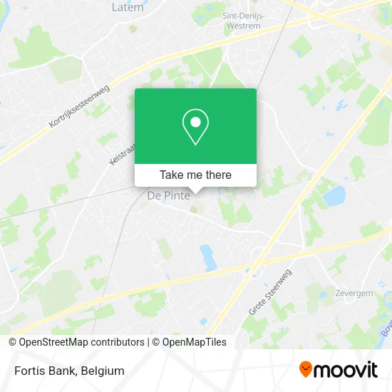 Fortis Bank map