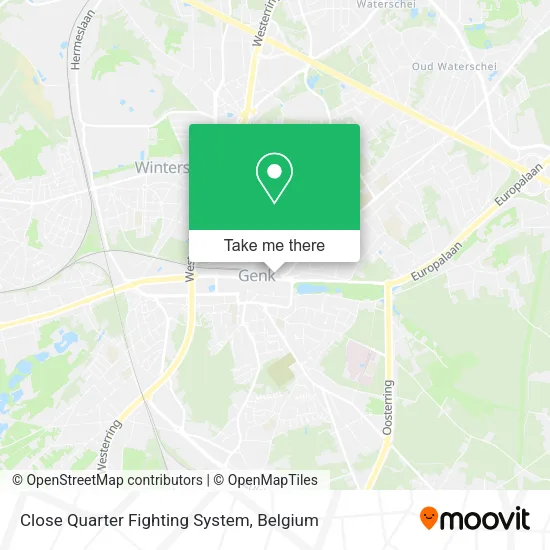 Close Quarter Fighting System map