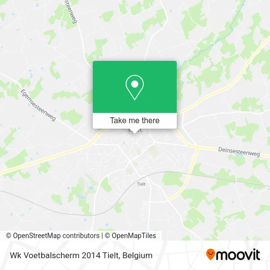 Wk Voetbalscherm 2014 Tielt map