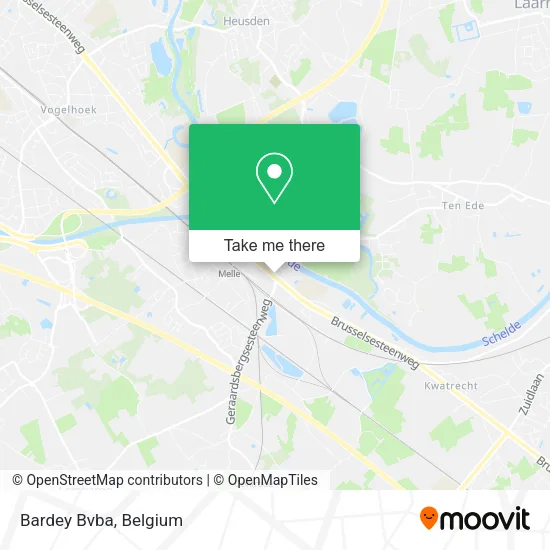 Bardey Bvba map