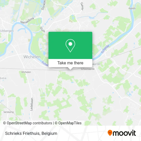 Schrieks Friethuis map