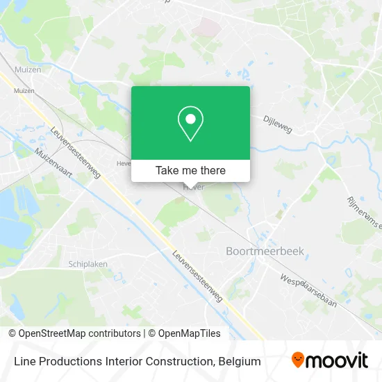 Line Productions Interior Construction map