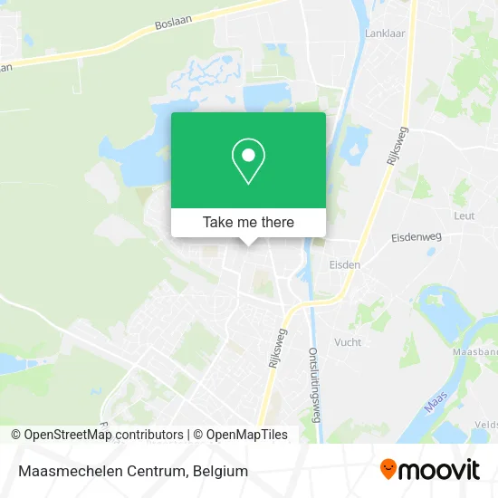 Maasmechelen Centrum map