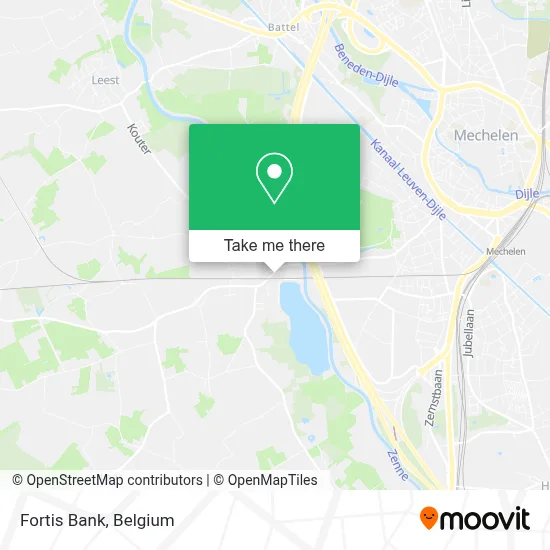 Fortis Bank map