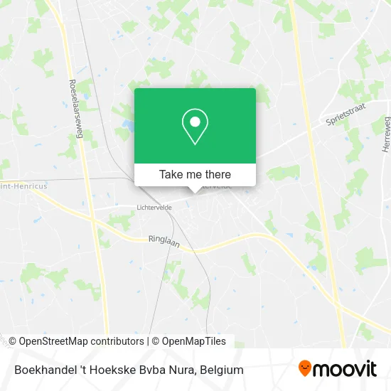 Boekhandel 't Hoekske Bvba Nura plan