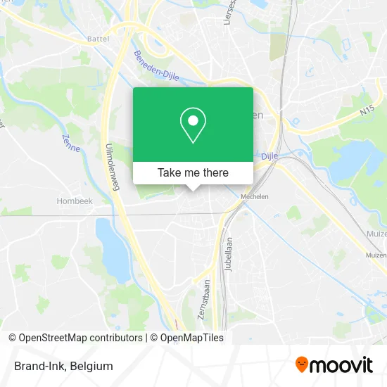 Brand-Ink map