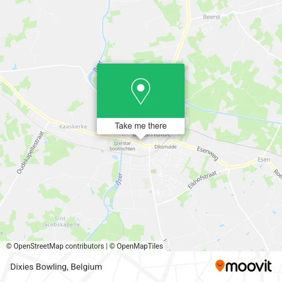 Dixies Bowling map