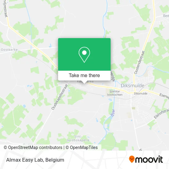 Almax Easy Lab map