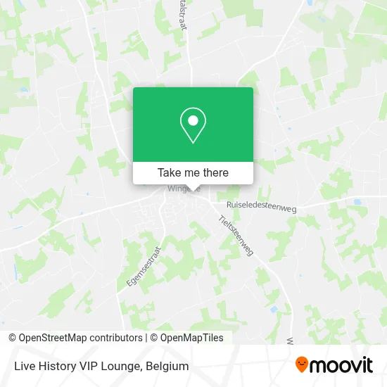 Live History VIP Lounge map